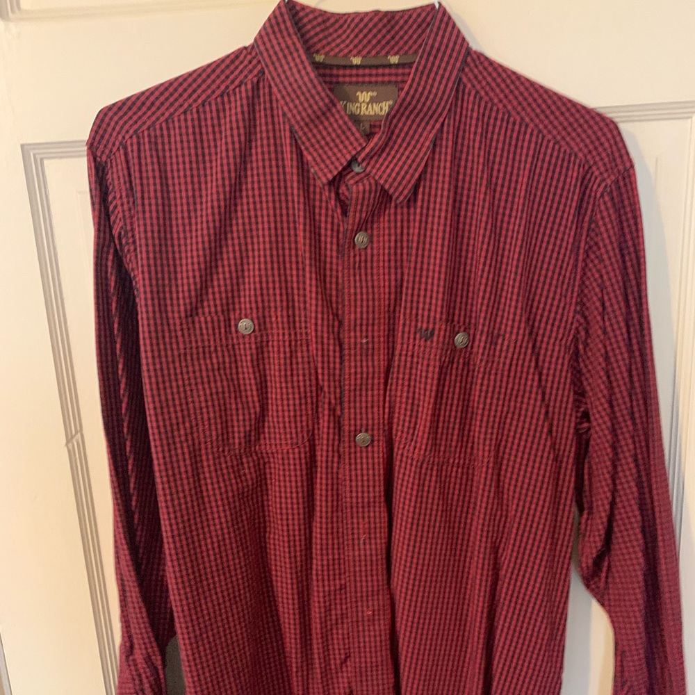 King ranch western dress shirt